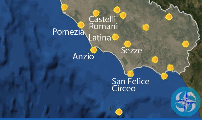 Meteo sul Lazio bel tempo fino a Natale. Attenti alle nebbie di