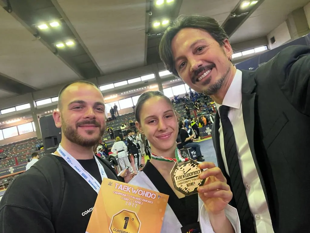 Taekwondo, l’anziate Giulia Galiero riconferma l’oro Nazionale Juniores