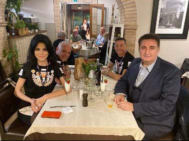 Roberto Giacobbo a cena ai Castelli, ospite di Letizia Moroni