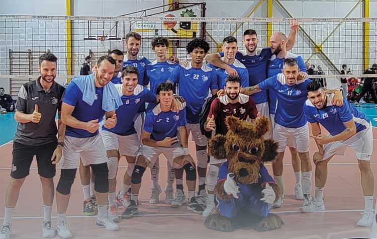 Top Volley Cisterna batte i bulgari dell’Hebar Pazardzhik 25-19, 26-24, 25-20