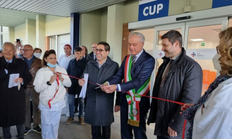 Inaugurata la nuova area CUP dell'ospedale San Giuseppe di Marino