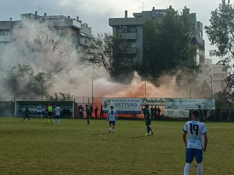 L'Anzio vince il derby a Nettuno con un rigore all'ultimo minuto: 2-3 il finale