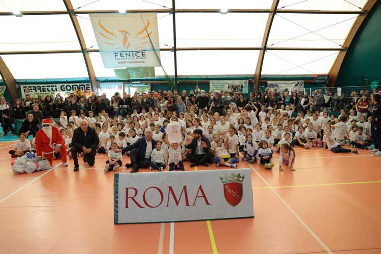 Natale con il Volley per i bambini di Roma e provincia