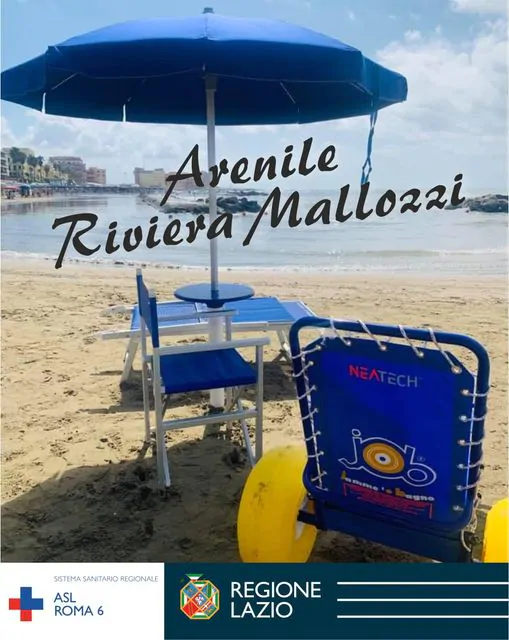 Dal 22 giugno al 15 settembre apre ad Anzio la spiaggia riservata i disabili
