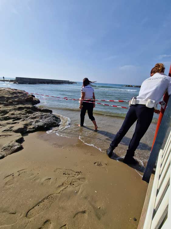 Anzio Grotte di Nerone sgombero