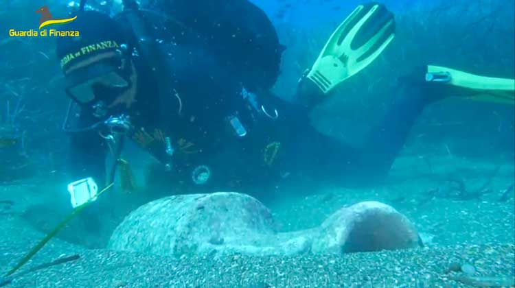 Nuove scoperte archeologiche nelle acque di Ventotene