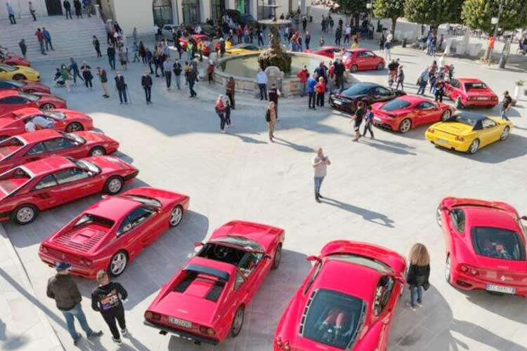 Lariano come Maranello: ‘invasione’ di Ferrari storiche in piazza Santa Eurosia. Tutte le info