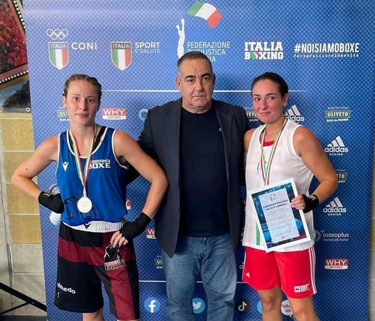 Due ragazze Pontine campionesse italiane di Boxe under 22