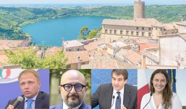 Nemi, 4 Ministri del Governo Meloni fanno tappa nel borgo più bello d'Italia