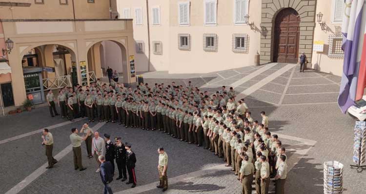 Carabinieri cileni a Castel Gandolfo per la visita storica nei 50 anni dal golpe ad Allende