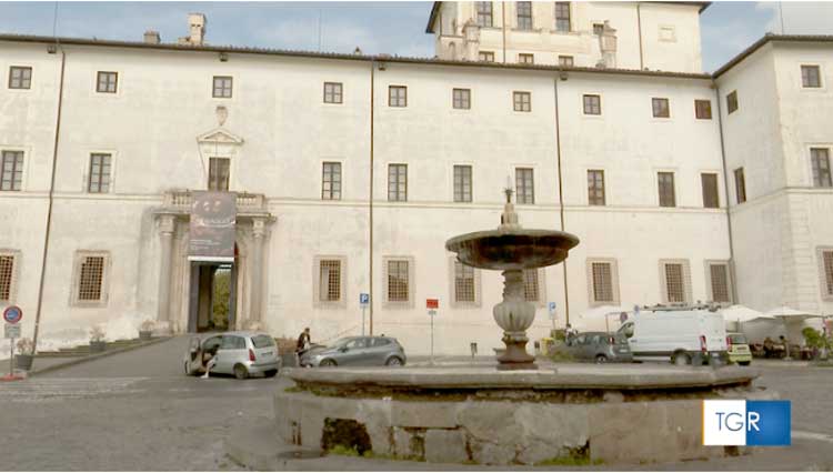 Palazzo Chigi ad Ariccia al servizio del TGR Lazio