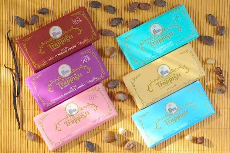 Il cioccolato dei Trappisti è in vendita ai Castelli Romani e Roma
