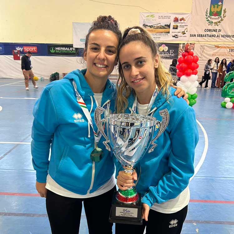 InTeam Latina Campione d'Italia di pallacanestro, le allenatrici Alessia Montemurro e Valentina Ruggieri