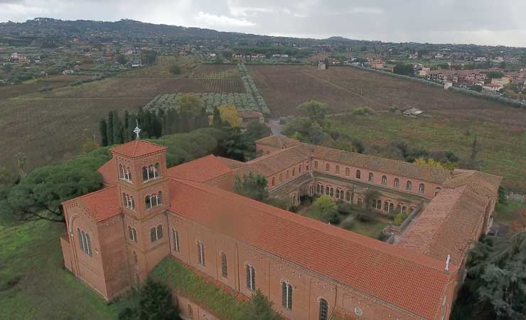 L'abbazia dei Frati Trappisti di Marino