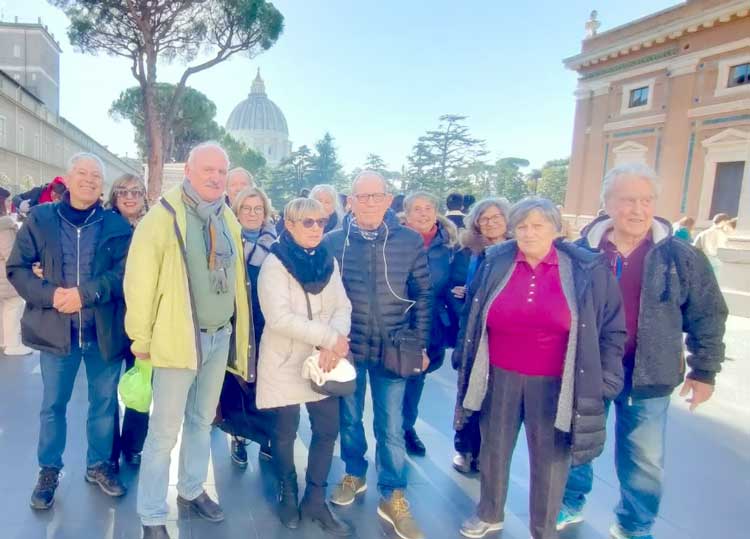 Marino, il centro anziani in visita ai Musei Vaticani e Cappella Sistina