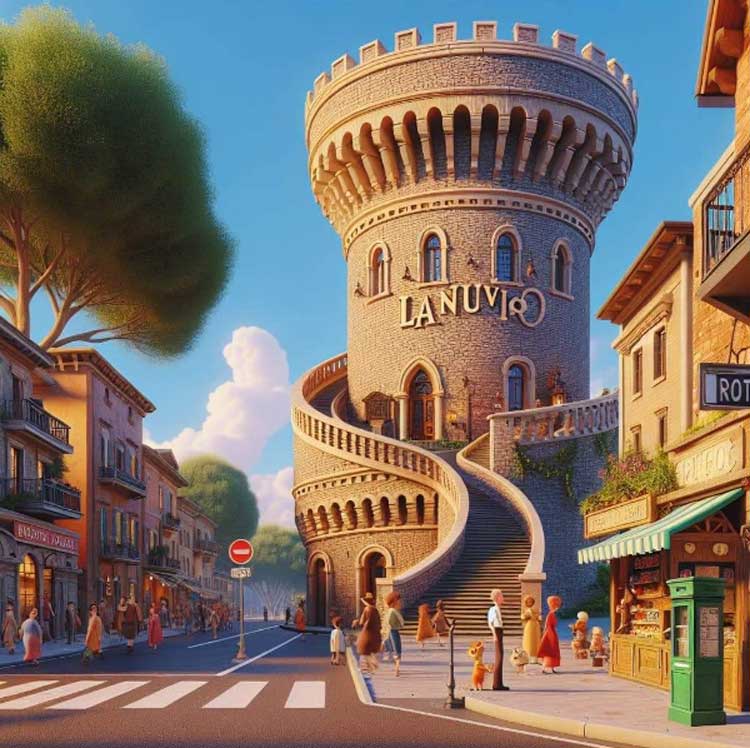 Trasformati in un cartone della Pixar i comuni di Frascati, Ariccia, Albano, Genzano, Pomezia, Anzio e...