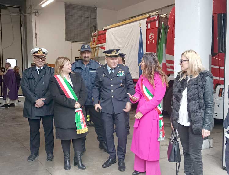 Pomezia celebra la patrona dei Vigili del Fuoco presso il Comando di via Cincinnato
