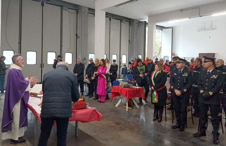 Pomezia celebra la patrona dei Vigili del Fuoco presso il Comando di via Cincinnato