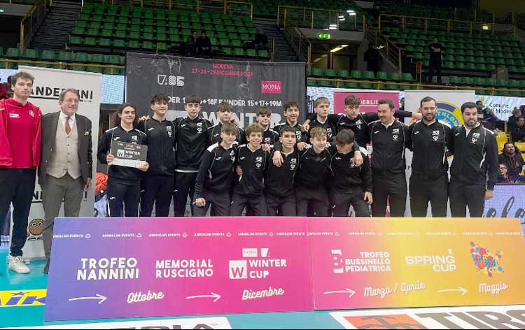 Marino volley under 15: la Marino Bulls vince la 'Moma Winter Cup 2023'