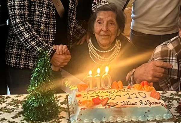 È di Aprilia la seconda donna più anziana del Lazio: ha 110 anni