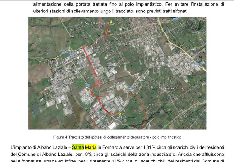 Inceneritore di Roma, Acea toglierà acqua ad Albano (con la condotta idrica da 5,2 km)