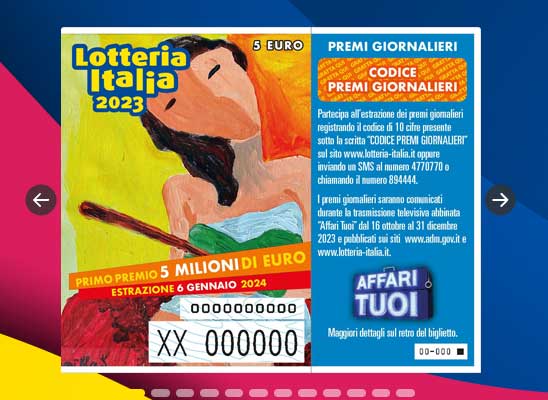 Lotteria Italia 2024, premiate Anzio, Pomezia, Latina, Cisterna, Ciampino e Castel Gandolfo