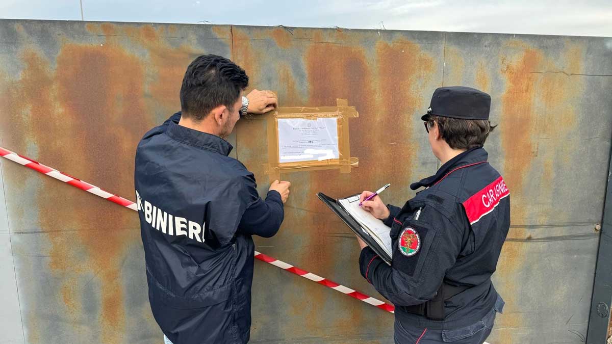 Carabinieri chiudono un'attività ad Aprilia