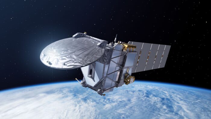 il satellite Earthcare, in parte realizzato nello stabilimento Leonardo di Pomezia