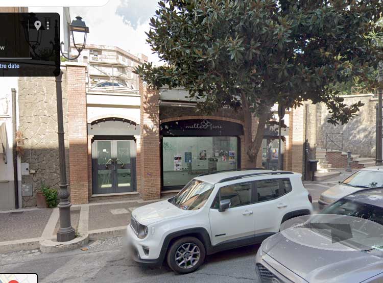 Il negozio in vendita ad Albano, in Borgo Garibaldi