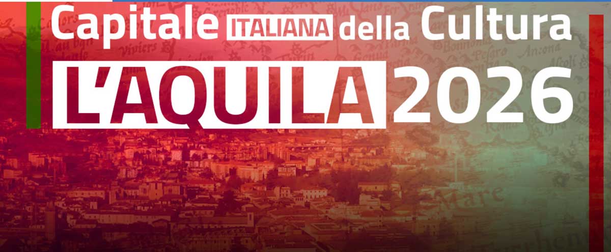 Logo de L'Aquila Capitale della Cultura 2026