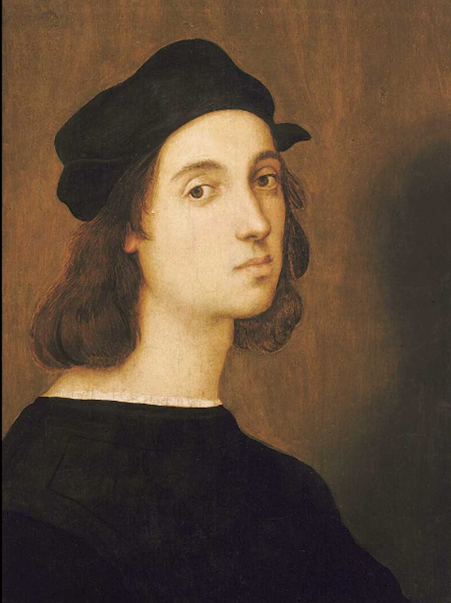 Il pittore Raffaello, autoritratto