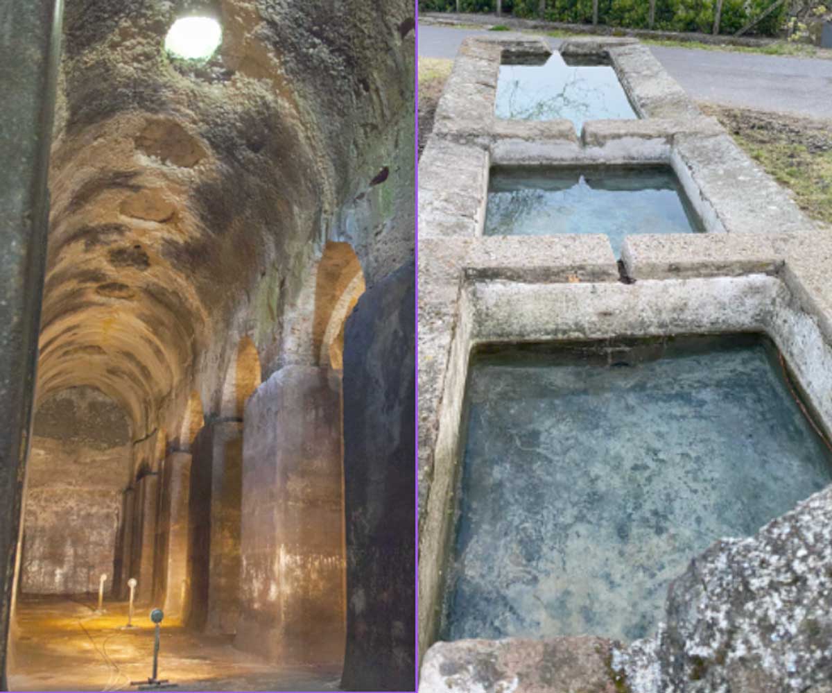 Acea porta acqua all'antico fontanile di Velletri (sulla via Francigena) e ai 'Cisternoni' di Albano