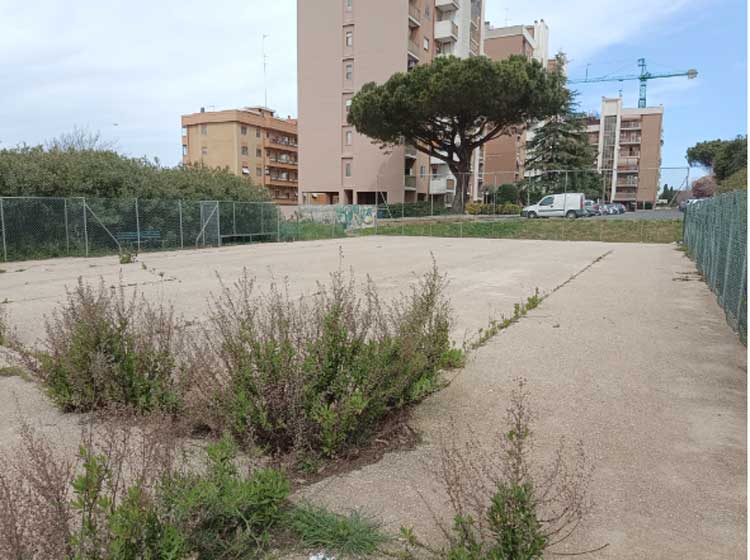 Pomezia, 5 campi da calcio e basket comunali (abbandonati) tornano a risplendere