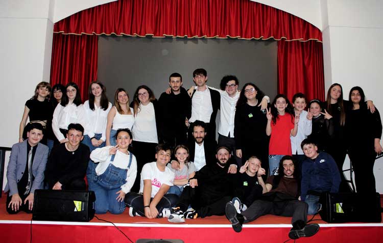 Alessia Mancini e Flavio Montrucchio a Pomezia per il 'Festival di Primavera'