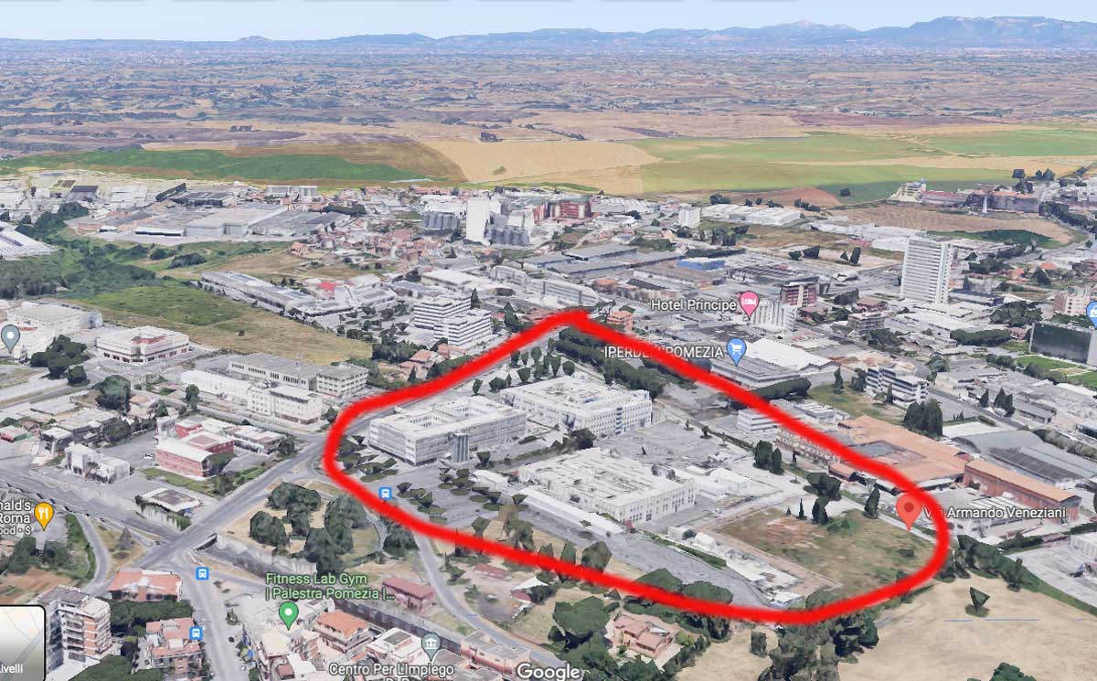 Pomezia, risorge l'area ex-industriale abbandonata: 12mila metriquadri a ridosso del centro