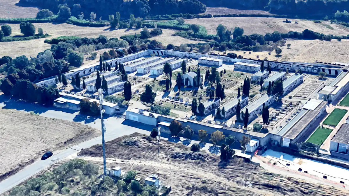 Veduta panoramica del nuovo Cimitero di Ardea