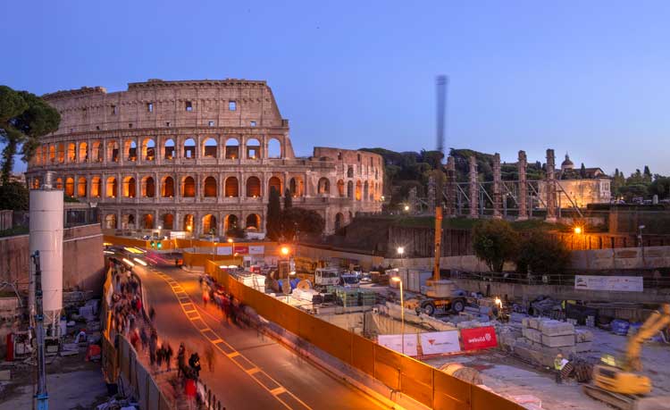 Metro C, dai Castelli romani fino al Colosseo.  Dopo 10 anni quasi pronta la stazione: sarà (anche) museo. IL VIDEO