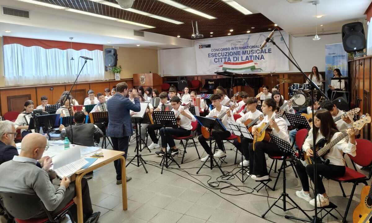 Concorso musicale Città di Latina 2024, tutte le scuole vincitrici
