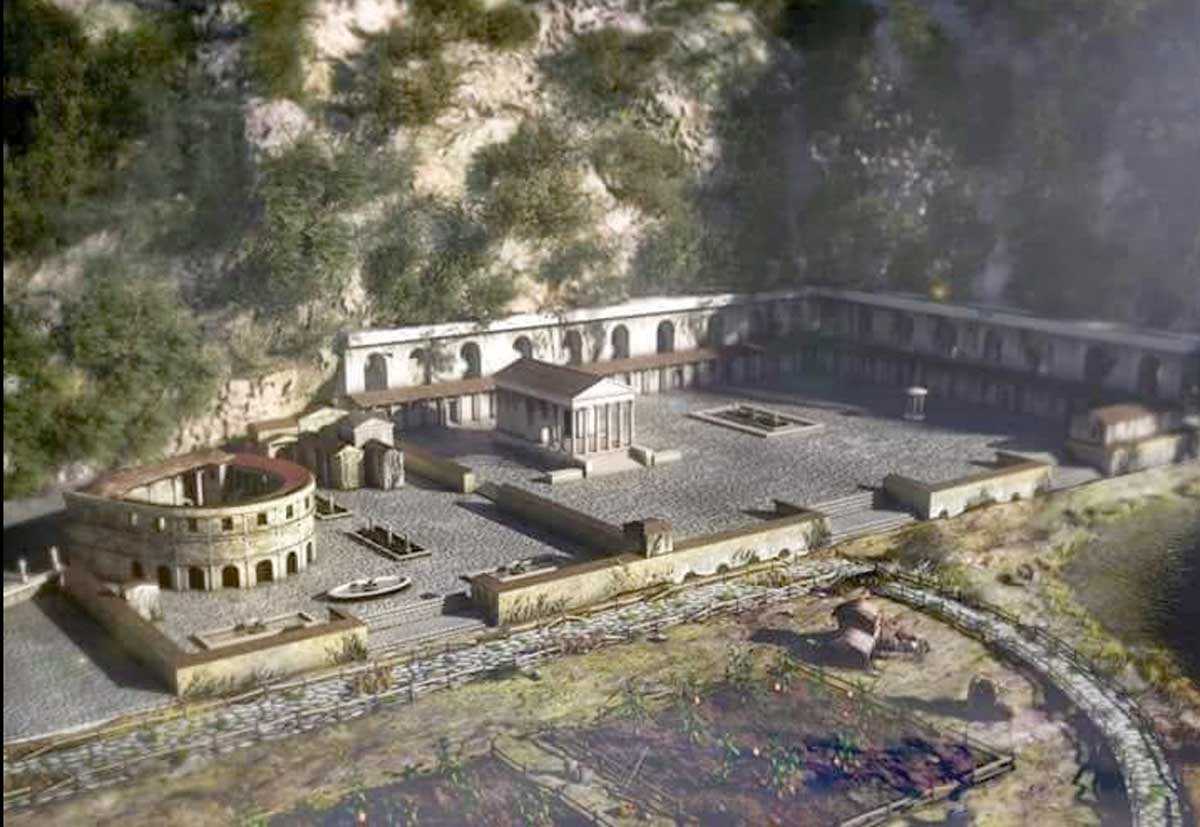 Grande restauro del Tempio di Diana. Diventerà la più grande 'attrazione' archeologica dei Castelli Romani