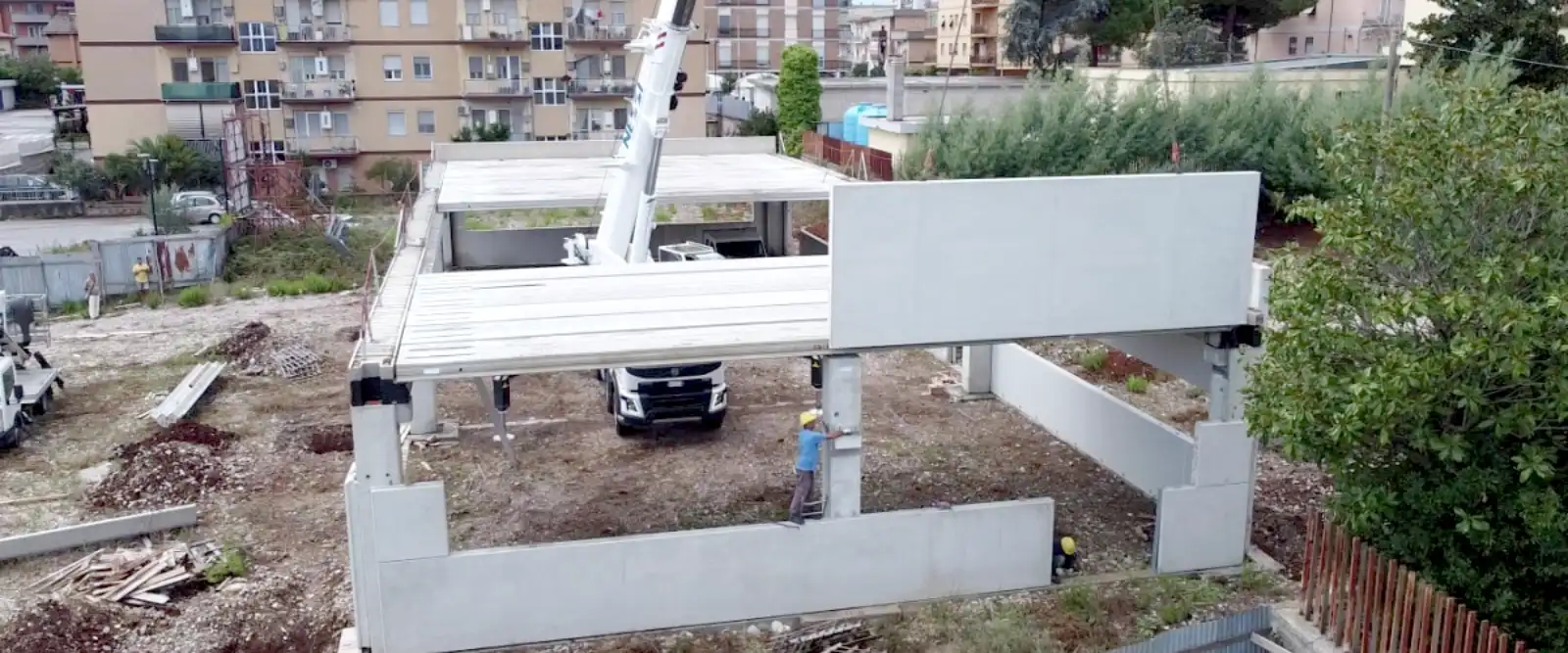 Costruzione della Mensa dei poveri ad Aprilia in via Giusti