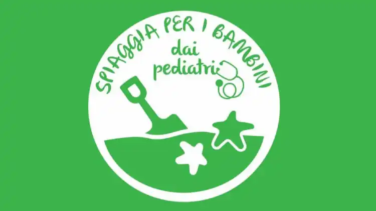 Il logo della bandiera verde dei pediatri