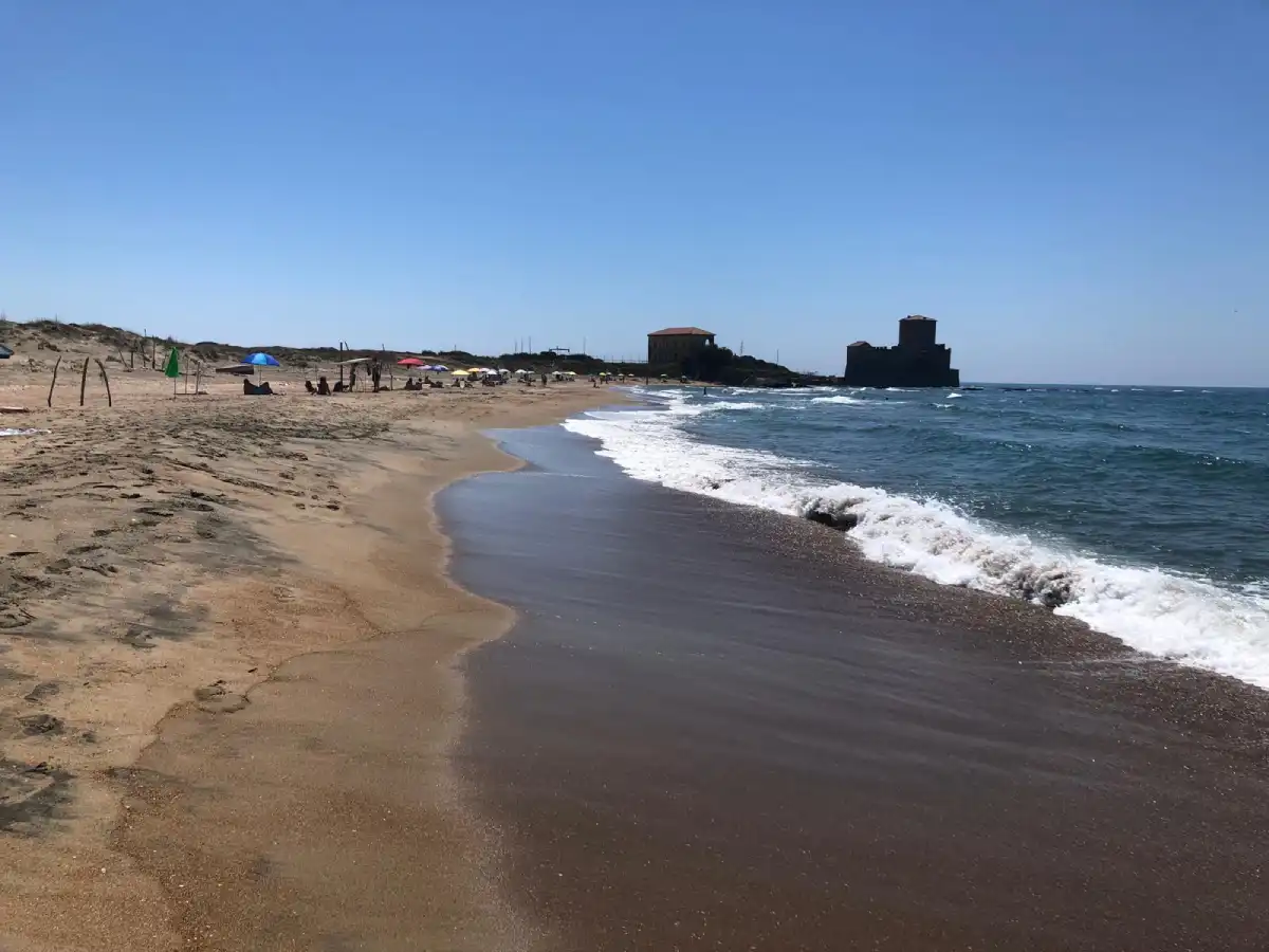 Spiaggia a Torre Astura