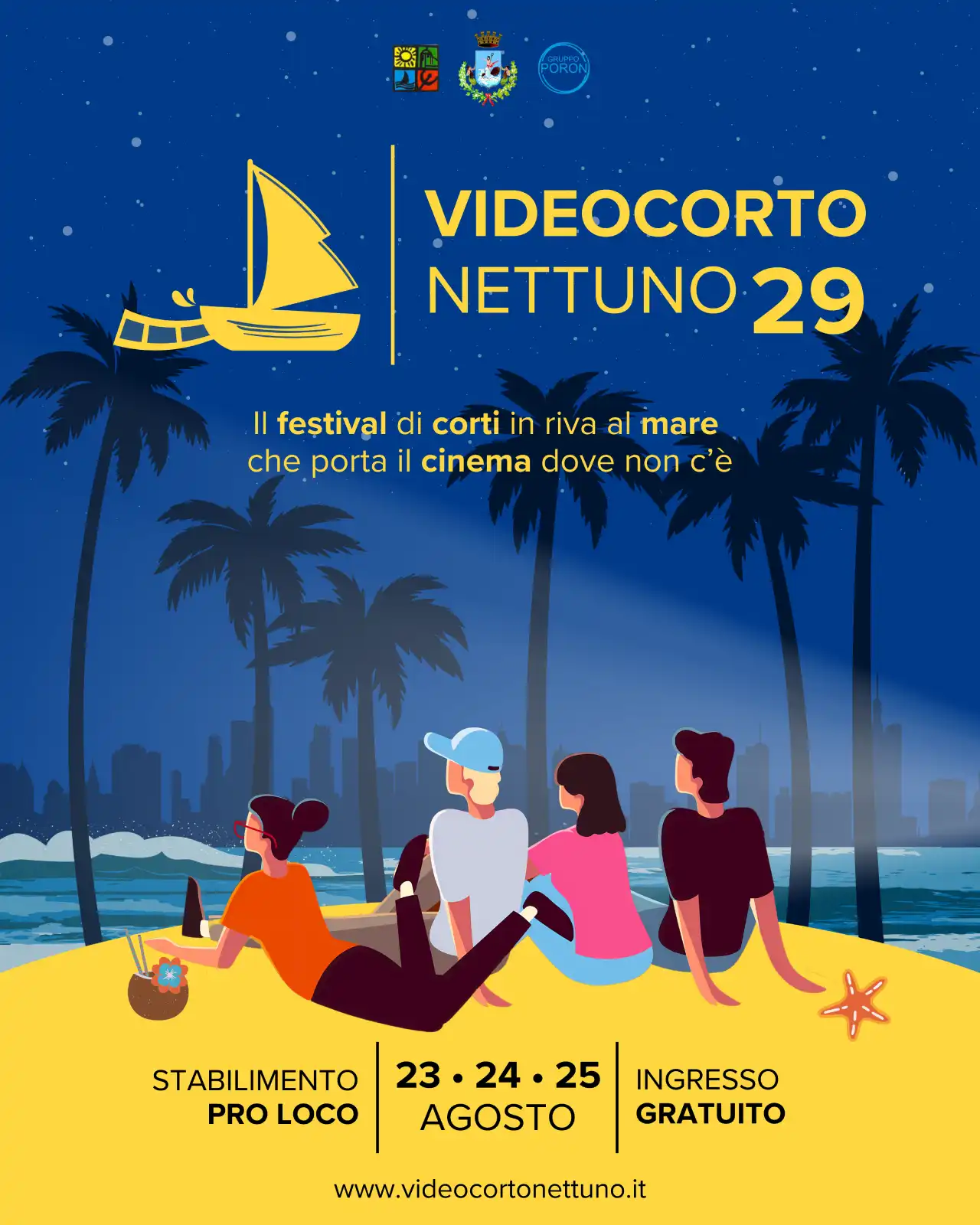 La locandina della 29esima edizione di Videocorto Nettuno