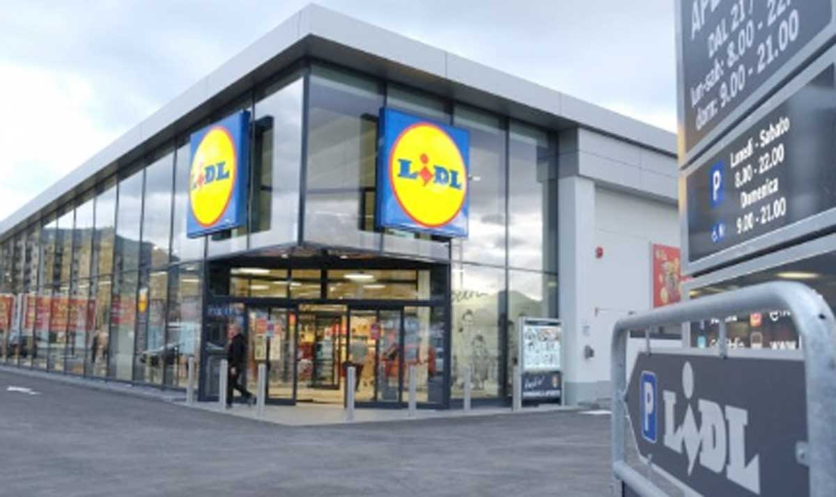 Pomezia, una classica sede Lidl