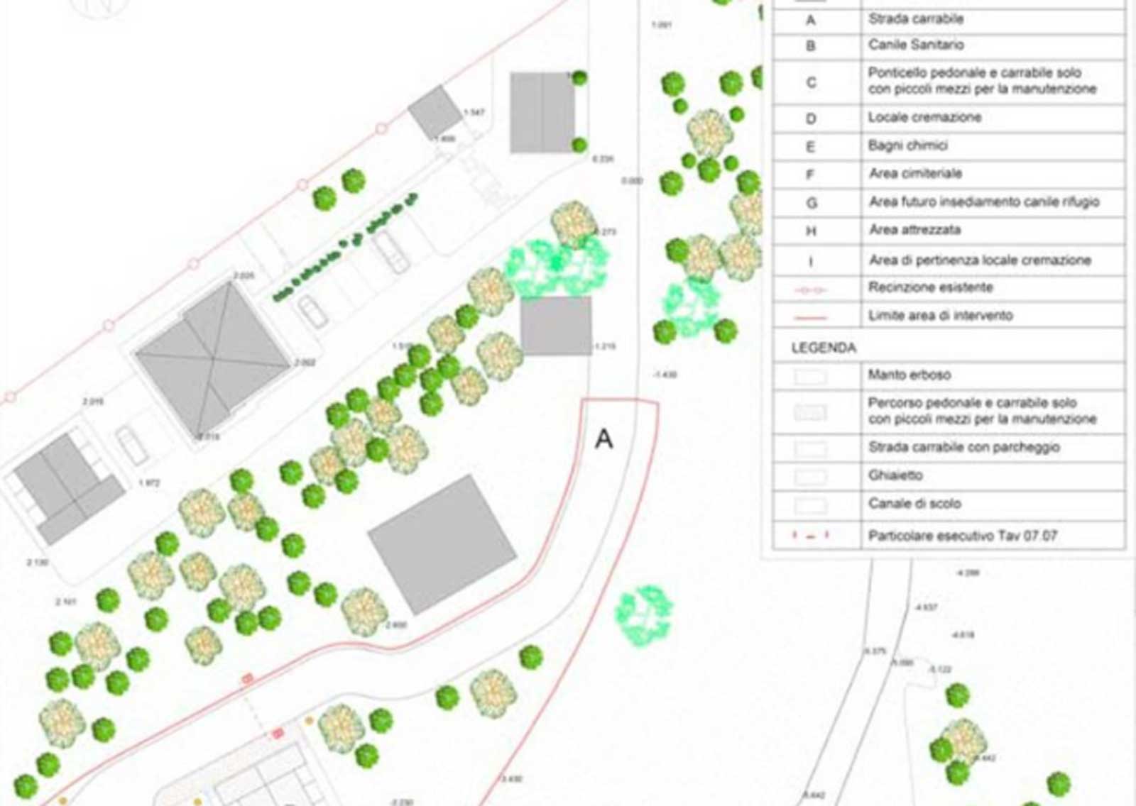 Il progetto di ampliamento del canile di Pomezia in via Vaccareccia