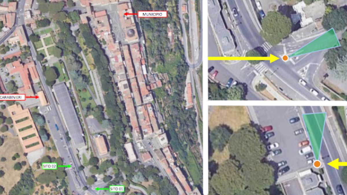 Dopo Ariccia, anche a Castel Gandolfo 2 'occhi elettronici' per controllare le auto