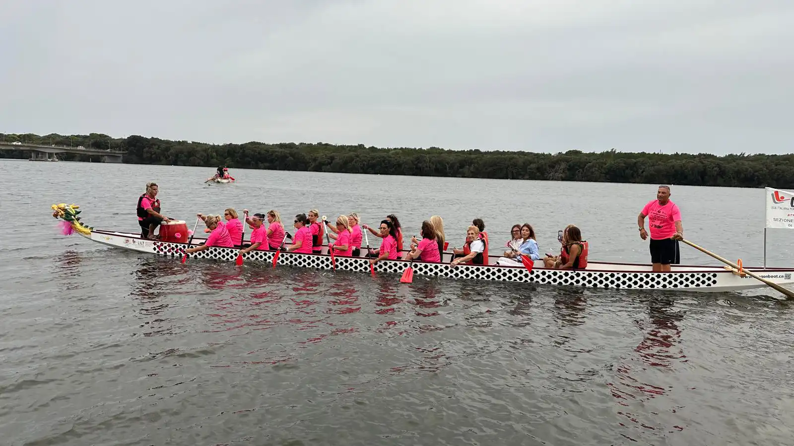 Una Dragon Boat per le donne operate al seno. Latina all'avanguardia in questa pratica riabilitativa