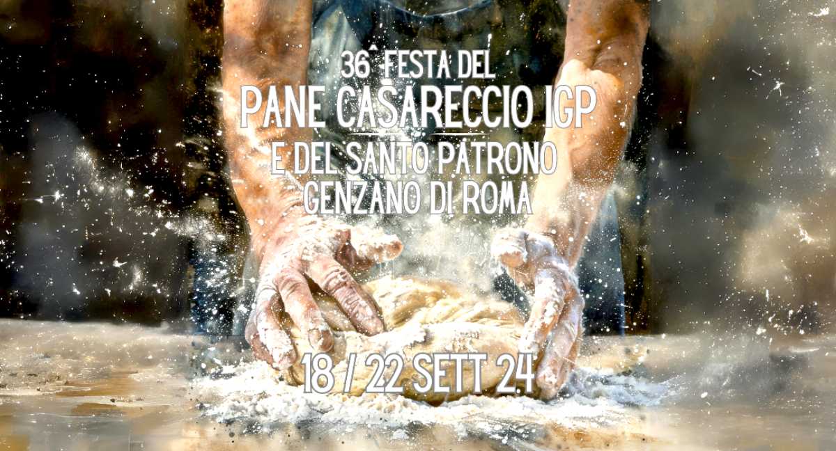 Genzano, 36esima Festa e Infiorata del Pane Casareccio: la bruschetta più lunga del mondo