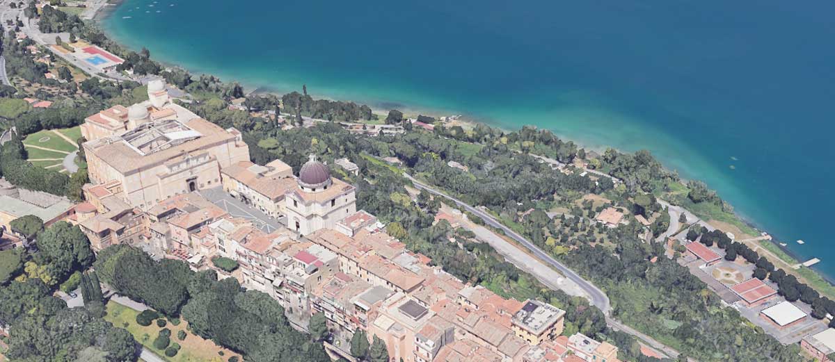 Castel Gandolfo, il borgo e il lago