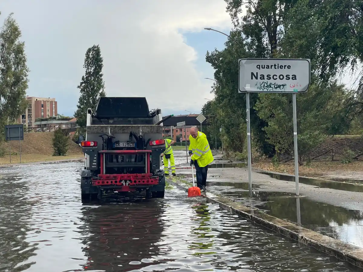 Maltempo a Latina: città in tilt. Si contano i danni (reportage fotografico)